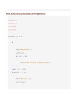 Tạo mảng b sao cho bi = tổng các phần tử lân cận với ai trong mảng a 