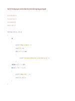 Tính tổng các giá trị có chữ số đầu tiên là chữ số chẵn trong mảng các số nguyên 