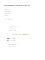 Tính tổng các giá trị lớn hơn các giá trị xung quanh trong mảng 1 chiều các số thực 