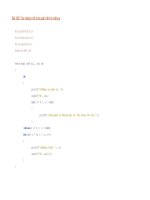 Tạo mảng b chỉ chứa giá trị âm từ mảng a 