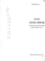 Giáo trình giáo dục chính trị thcn 