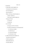 NCKH: Phát triển chiến lược marketing mix đối với sản phẩm của KFC tại khu vực Hà Nội