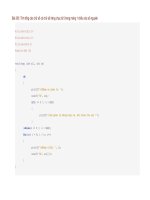 Tinh tổng các chữ số có chữ số hàng chục là 5 trong mảng 1 chiều các số nguyên 