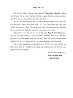 Nghiên cứu, sử dụng các dạng bài tập phần “dao động điều hòa của con lắc lò xo” nhằm giúp học sinh nắm vững kiến thức và vận dụng sáng tạo trong học tập vật lý lớp 12 