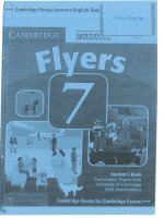 Sách CAMBRIDGE FLYERS 7