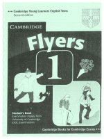 Sách CAMBRIDGE FLYERS 1