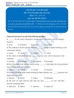 Ngữ pháp tiếng anh - CD1  bai 1  word formation BTTL