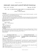 Giáo án lịch sử  7 năm học 2015   2016