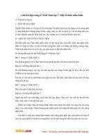 Giải bài tập trang 67 SGK Sinh lớp 7: Một số thân mềm khác