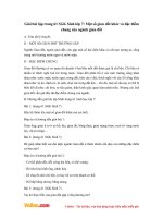 Giải bài tập trang 61 SGK Sinh lớp 7: Một số giun đốt khác và đặc điểm chung của ngành giun đốt