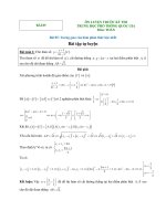 tài liệu ôn thi môn toán trắc nghiệm lớp 12