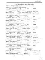 Hướng dẫn ôn tập môn ngoại ngữ kỳ thi nâng ngạch công chức năm 2016 