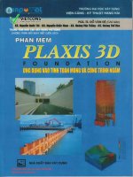 Phần mềm plaxis 3d foundation   ứng dụng vào tính toán móng và công trình ngầm   đỗ văn đệ