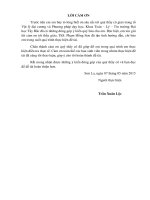 Dạy học bài tập vật lý phần các tính chất của chất rắn và chất lỏng – chương trình vật lý trung học phổ thông 