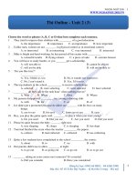 Thi online   unit 2 (3) 