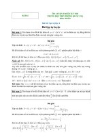 tài liệu ôn thi môn toán trắc nghiệm lớp 12