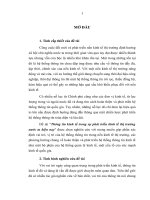 LUẬN án TIẾN sĩ KINH tế   THÔNG TIN KINH tế TRONG sự PHÁT TRIỂN KINH tế THỊ TRƯỜNG nước TA HIỆN NAY