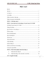 Báo cáo thực tập tốt nghiệp kỹ thuật ô tô Công ty CP Đầu Tư và Phát Triển PHÚ THÀNH ĐẠT