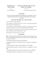 Quyết định 1819/QĐ-BTTTT về thành lập Hội đồng thẩm định Công nghệ thông tin giai đoạn 2016-2020