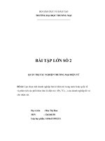 QUẢN TRỊ TÁC NGHIỆP THƯƠNG MẠI ĐIỆN TỬ.