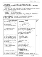 Tài liệu giáo án tiếng anh 9