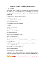 Giải bài tập trang 89 SGK Sinh lớp 8: Tiêu hóa ở dạ dày