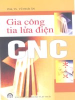 Gia Công Tia Lửa Điện CNC  PGS. TS. Vũ Hoài Ân