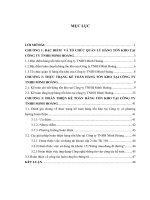 Hoàn thiện tổ chức công tác kế toán hàng tồn kho tại công ty TNHH Minh Hoàng