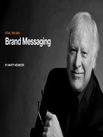 Brand messaging   marty neumeier