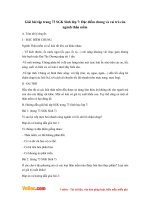 Giải bài tập trang 73 SGK Sinh lớp 7: Đặc điểm chung và vai trò của ngành thân mềm