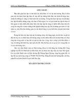 Báo cáo thực tập tốt nghiệp kỹ thuật ô tô Công ty TNHH TM Ôtô Phục Hưng