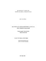 Luận văn đặc trưng của hàm lồi một biến qua bất đẳng thức hermiter   hadamard 