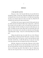 LUẬN văn THẠC sĩ   ẢNH HƯỞNG của PHẬT GIÁO đối với đời SỐNG văn hóa TINH THẦN của NHÂN dân TỈNH lâm ĐỒNG HIỆN NAY