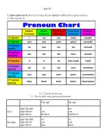 Cách sử dụng đại từ trong Tiếng Anh