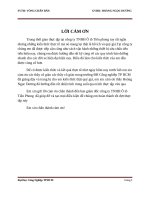 Báo cáo thực tập tốt nghiệp kỹ thuật ô tô Công Ty TNHH Ô TÔ HUYNDAI TIÊN PHONG