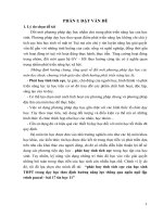 SKKN sáng kiến kinh ngiệm phát huy tính tích cực của học sinh trung học phổ thông trong dạy học theo định hướng năng lực học sinh thông qua ngôn ngữ lập trình pascal – bài 17 tin học, lớp 11 