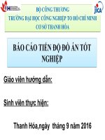 ỨNG DỤNG KHẢ NĂNG PHÂN hủy CHẤT màu NANO cu doped zno CHO nước THẢI dệt NHUỘM THỰC tế 