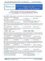 21  thi online PP giải bài tập về phản ứng oxi hoá anđehit   axit 