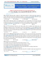 24  thi online luyện tập anđehit – axit cacboxylic (đề 1) 