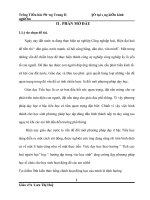 SKKN sáng kiến kinh nghiệm một số kỹ năng dạy phân môn tập làm văn lớp 2, để góp phần nâng dần chất lượng học tập làm văn nói riêng và học tiếng việt nói chung trong nhà trường tiểu học  