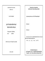 Quyết định hình phạt trong đồng phạm