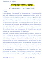 SKKN sáng kiến kinh nghiệm CÁCH rèn đạo đức ở học SINH lớp một 