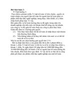 Bài thảo luận 2 về luật và chuẩn mực kế toán