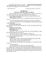 kế hoạch tổ chức viết thư UPU lần thứ 45