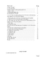 SKKN sáng kiến kinh ngiệm kinh nghiệm ôn thi học sinh giỏi và ôn thi đại học phần xác định giải bài toán nêu phương án thí nghiệm và xử lý kết quả thí nghiệm 