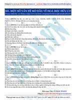 01  một số vấn đề mở đầu về hóa học hữu cơ (phần 1) 