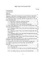 Hủy việc kết hôn trái pháp luậttheo luật hôn nhân và gia đình Việt Nam năm 2000 – vấn để lý luận và thực tiễn