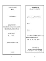 Quản lý nhà nước trong lĩnh vực an toàn, vệ sinh lao động theo pháp luật lao động Việt Nam