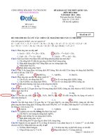 Tổng hợp đề khảo sát hóa 2017 (2) 