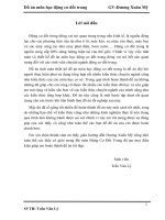 đồ án tính toán thiết kế động cơ đốt trong